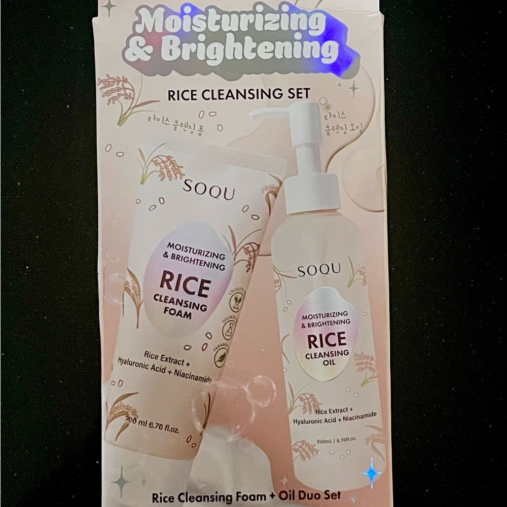 SOQU Rice Korean Skincare